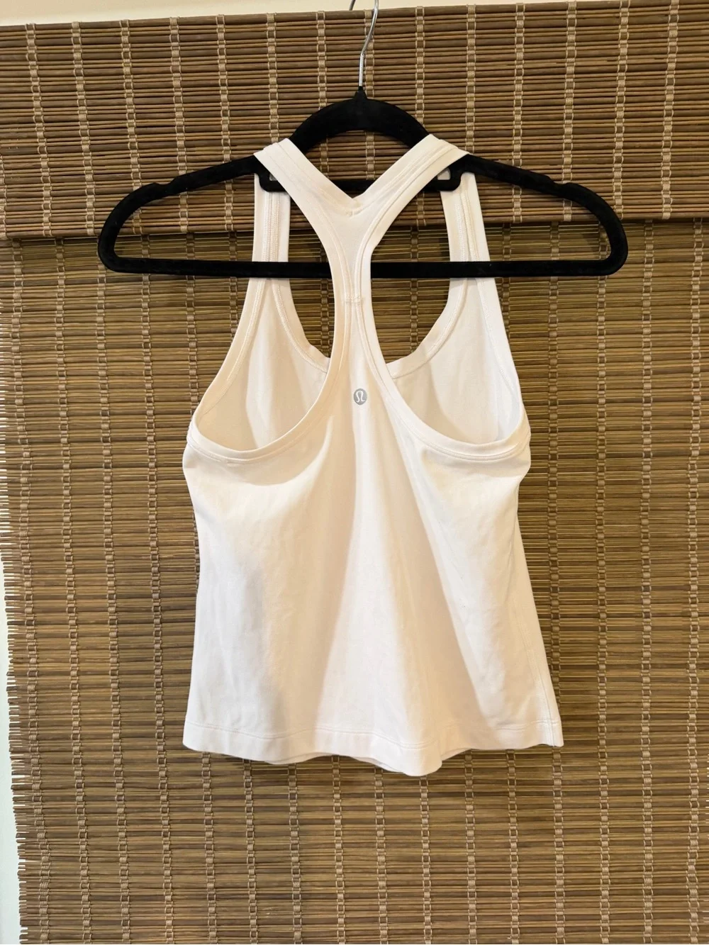 Lululemon White Athletic Halter Tank Top for Women